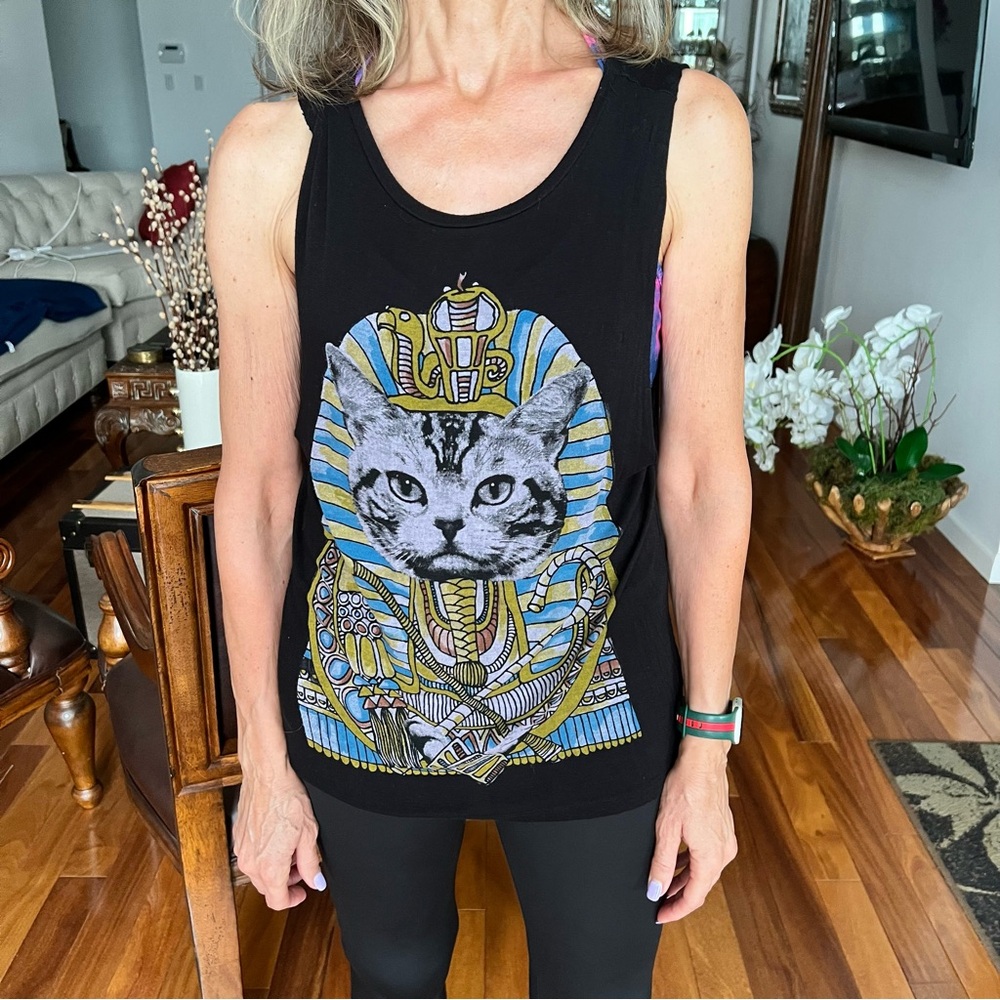 Workshop Pharaoh Cat Muscle Tee